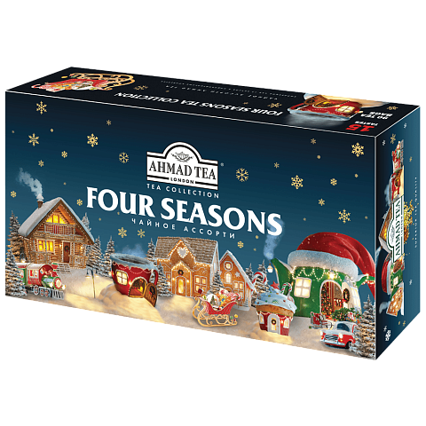N060n Ассорти чайное "Four Seasons Tea Collection", пакетированный, карт.кор.160г